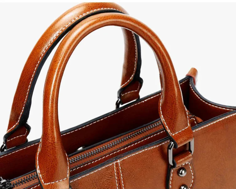 Sac à Main pour Femme en Cuir Véritable – Laviolette