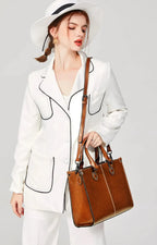 Sac à Main pour Femme en Cuir Véritable – Laviolette