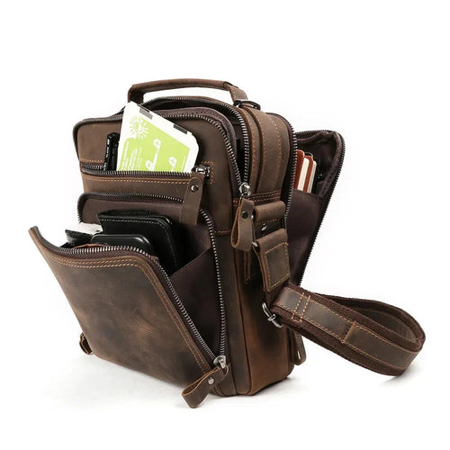 Sac à Dos en Cuir Véritable de Vache - Joyir Premium.