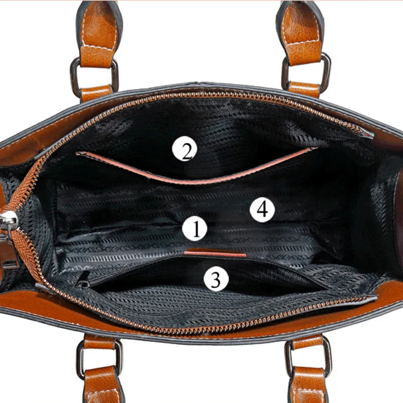 Sac à Main pour Femme en Cuir Véritable – Laviolette