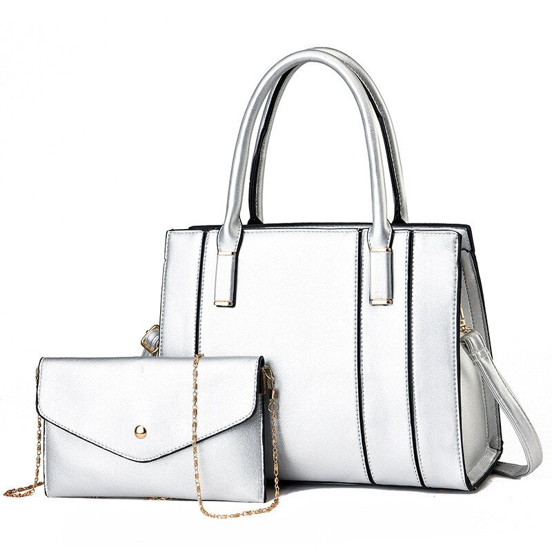 Sac à Main pour Femme en Cuir + Portefeuille Offert – Antonella PureLuxo