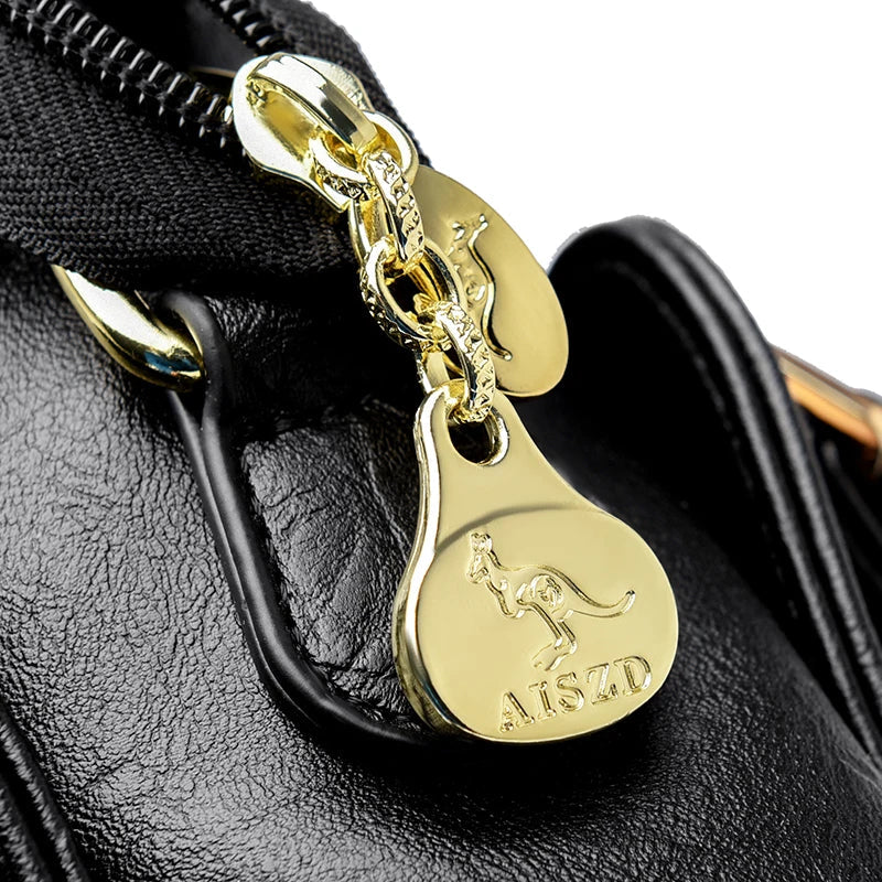 Sac à Main en Cuir Véritable – Style Classique by Beatrice Lamberti