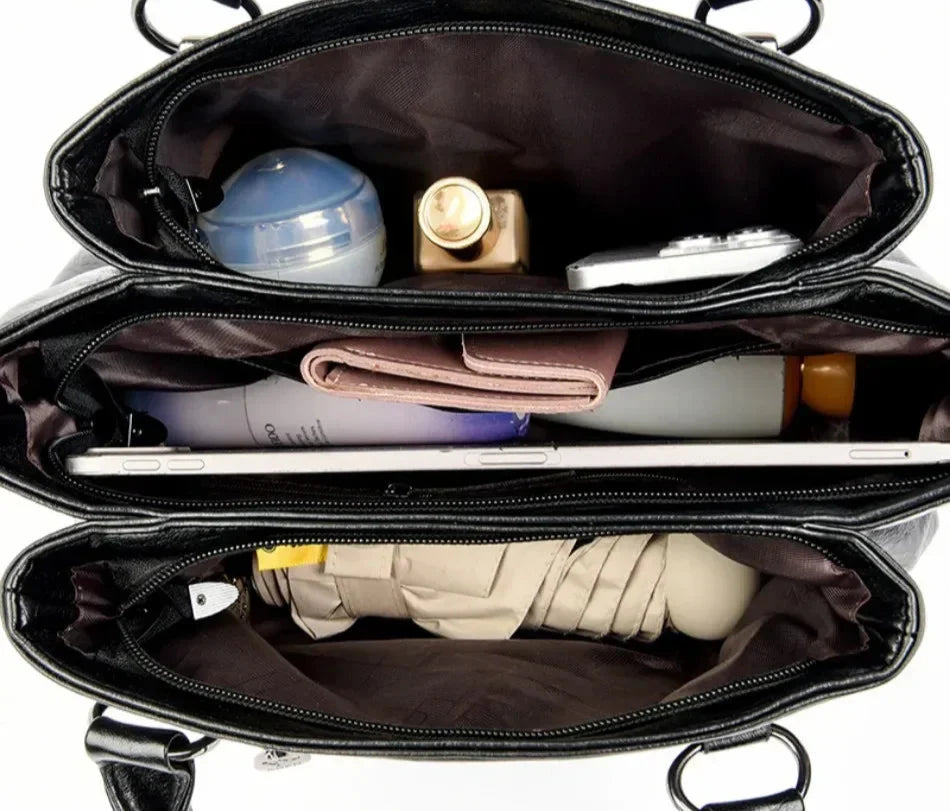 Sac à Main pour Femme en Cuir Véritable - Aura Legrand