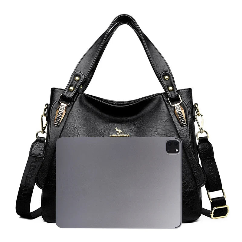 Sac à Main en Cuir Véritable – Style Classique by Beatrice Lamberti