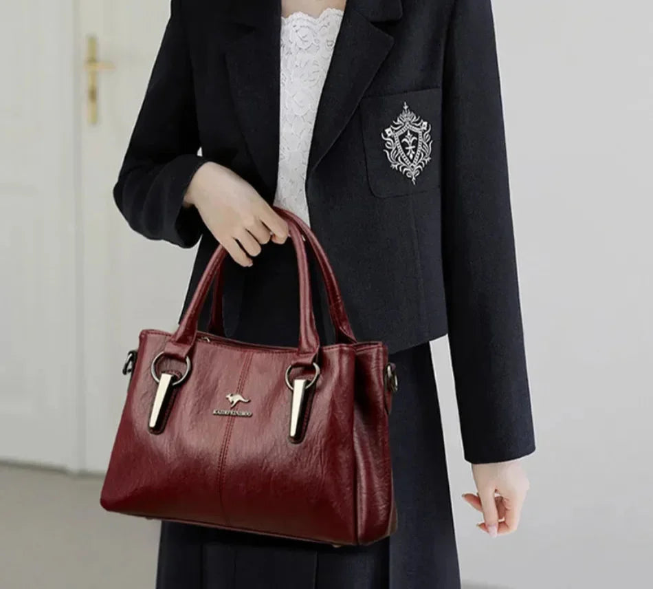 Sac à Main pour Femme en Cuir Véritable - Aura Legrand