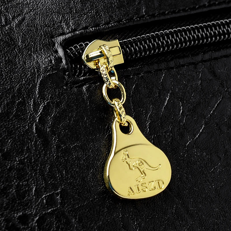 Sac à Main en Cuir Véritable – Style Classique by Beatrice Lamberti