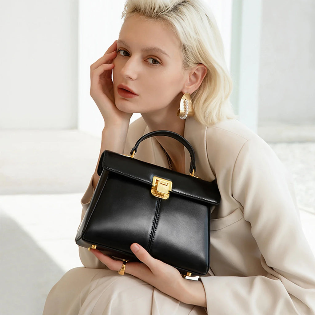 Sac à Main pour Femme en Cuir Véritable - Margot Moreau