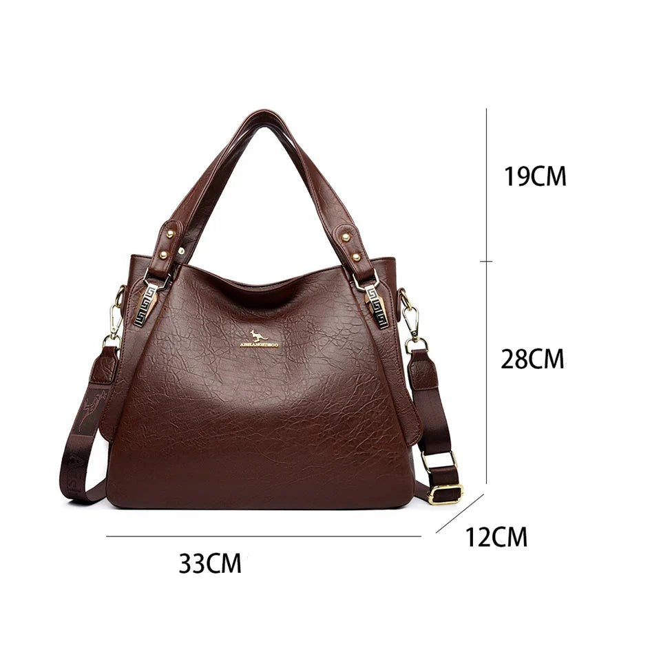 Sac à Main en Cuir Véritable – Style Classique by Beatrice Lamberti