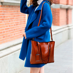 Sac à Main Femme en Cuir Véritable – Perla Paris