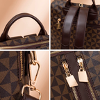 Sac à Dos Femme en Cuir + Portefeuille - Élégance Classique