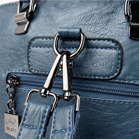 Sac à Dos Femme en Cuir Véritable - TwoInOne Premium