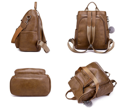 Sac à Dos pour Femme en Cuir Véritable - Fancy Premium